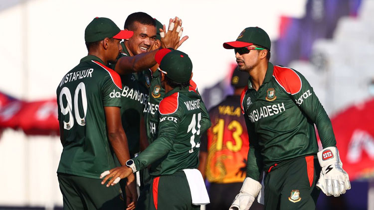 টি-20 বিশ্বকাপে ভারত-পাকিস্তানের গ্রুপে বাংলাদেশ