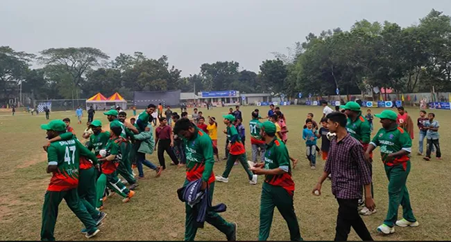 এইমাত্র শেষ হলো ভারত ও বাংলাদেশের ম্যাচ,জেনেনিন ফলাফল