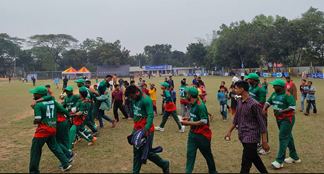 ফাইনালে ভারতকে উচিত জবাব দিয়ে সিরিজ জিতল বাংলাদেশ