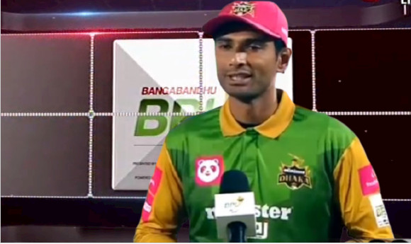 ম্যাচ জয়ের পর যা বললেন মাহমুদউল্লাহ