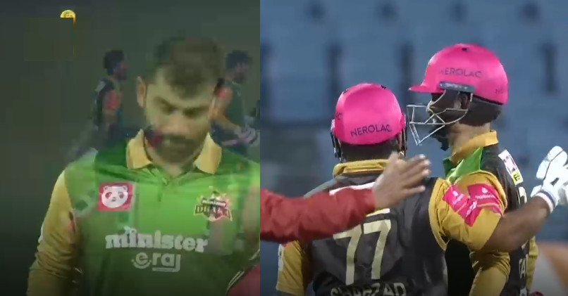 বিপিএলে সবাইকে চমকে দিয়ে অবিশ্বাস্যভাবে ম্যাচ শেষ করলো তামিম ও শেহজাদ