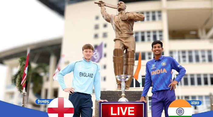 হাড্ডাহাড্ডি লড়াইয়ে শেষ হলো ভারত ও ইংল্যান্ডের বিশ্বকাপ ম্যাচ