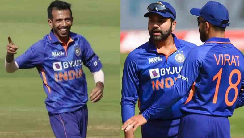 খেলার মাঠেই চাহালের উপর চটলেন রোহিত