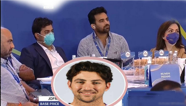 আইপিএল নিলাম : শেষমেশ একজন ক্রিকেটারকে ৮ কোটি ২৫ লক্ষ টাকায় দলে নিলো মুম্বই ইন্ডিয়ান্স