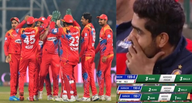 ১ রানে হারলো বাবরের করাচি, টানা ৭ ম্যাচে লজ্জা