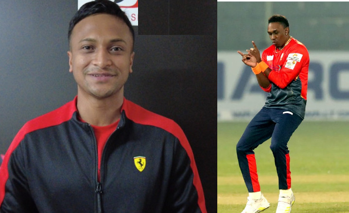 আইপিএল নিলামের পর সাকিব-ব্রাভোর ভিন্নরূপ
