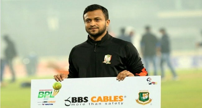 টুর্নামেন্ট সেরা হয়েও পুরস্কার শুনে মন খারাপযা করলেন সাকিব