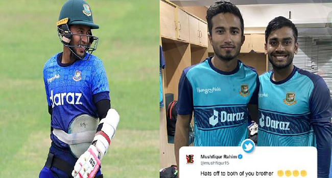 নিজেরা ব্যর্থ হয়ে আফিফ-মিরাজের দুর্দান্ত পারফরম্যান্সের জন্য যে কান্ড করলেন মুশফিক