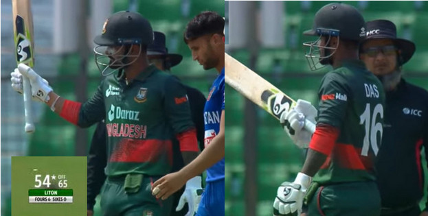 লিটনের ফিফটি, বাংলাদেশের সেঞ্চুরি