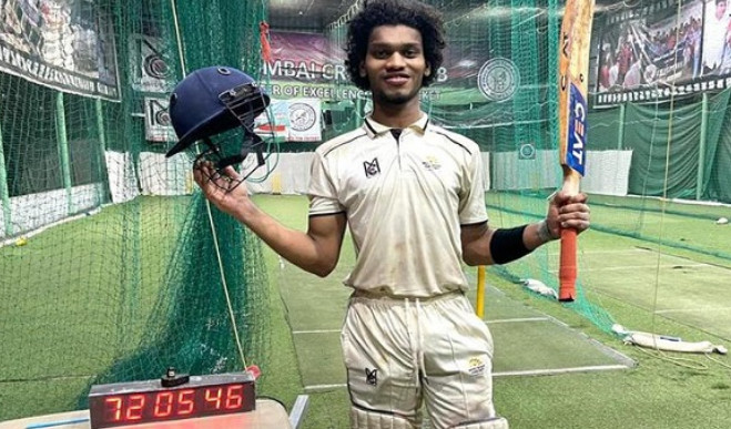 অবিশ্বাস্য : টানা ‘৭২’ ঘণ্টা ব্যাটিং করে গিনেস বুকে মোহিত
