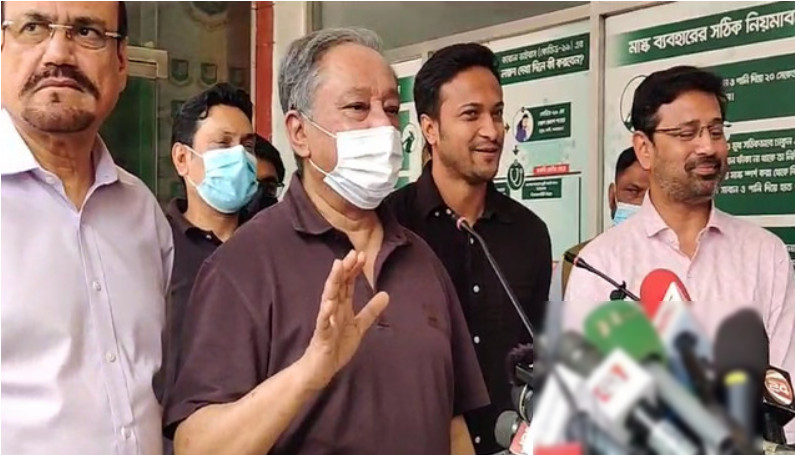 একটি ঘোষণায় সকল সমস্যার সমাধান দিয়ে দিলেন সাকিব
