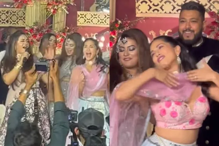 ঢাকায় এসে বিয়ের অনুষ্ঠানে নেচে মাতালেন সানি লিওন ভিডিওসহ