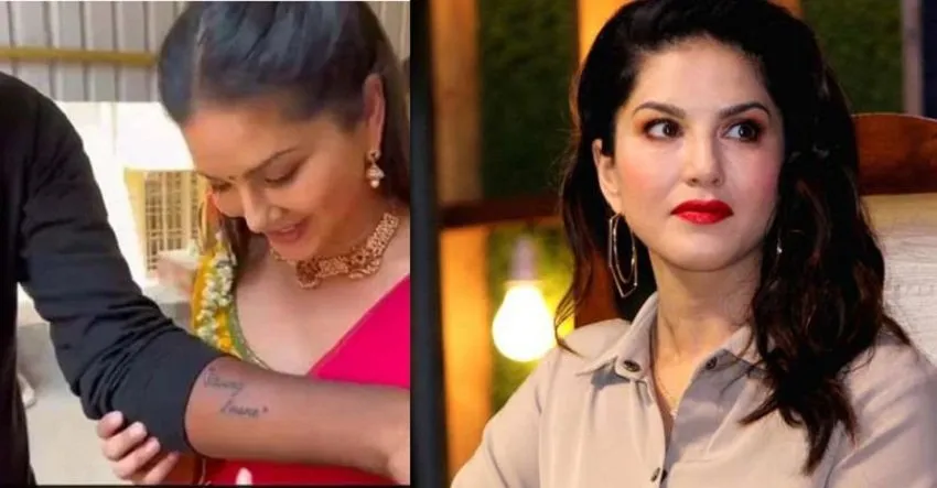 ভক্তের হাতে নিজের ট্যাটু দেখে একটাই প্রশ্ন করলেন সানি লিওন