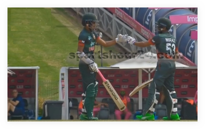 আফিফ-মিরাজের দুর্দান্ত ব্যাটিং মান বাঁচালো বাংলাদেশ