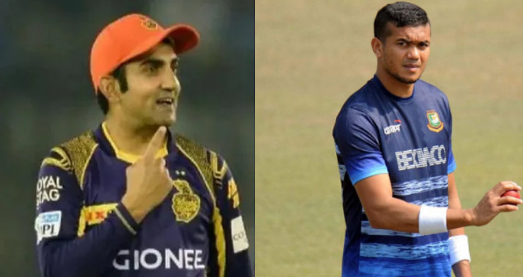 দারুন সুখবর : আইপিএলে তাসকিনের খেলার সুযোগ : ফোন করেছেন গৌতম গম্ভীর