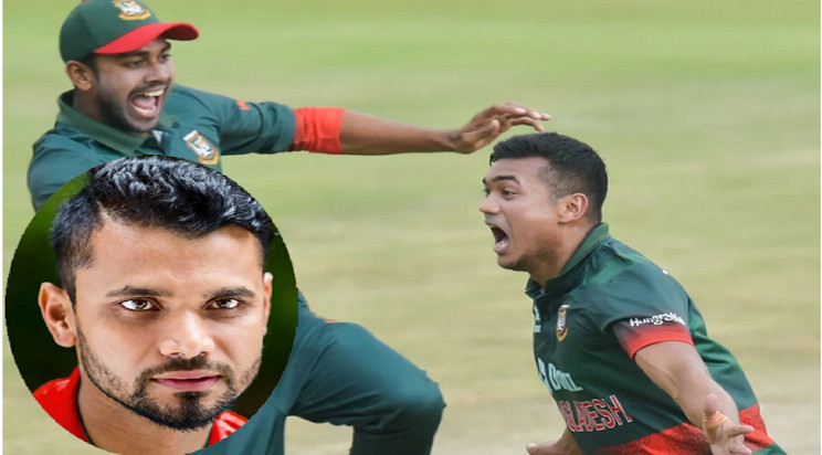 টাইগারদের ইতিহাস গড়া জয় : তাসকিনকে নিয়ে মাশরাফীর বিশেষ বার্তা