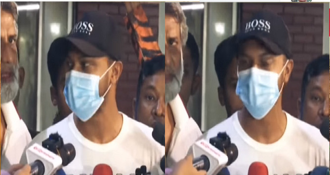 নিজে দেশে ফিরে এসেও বাংলাদেশের প্রথম টেস্ট নিয়ে বিশেষ মন্তব্য করলেন সাকিব