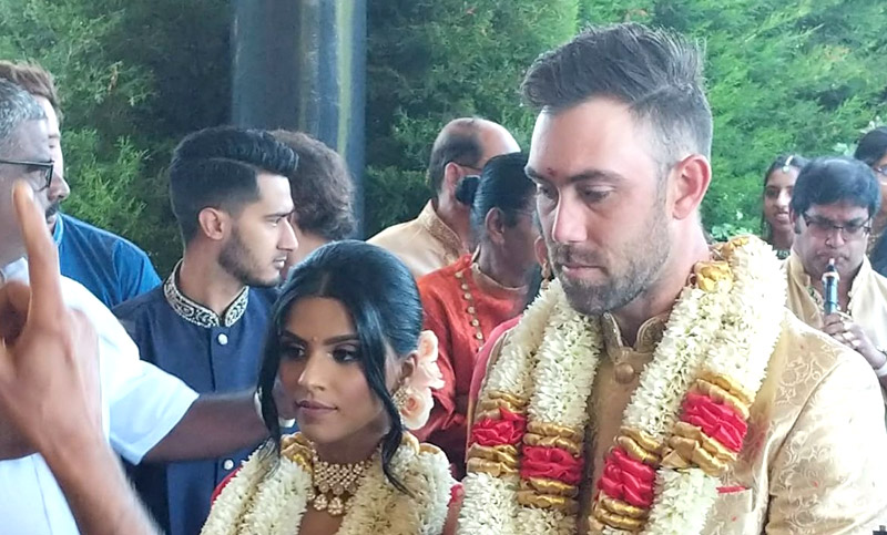 বিয়ের রাতে থানায় ছুটলেন ম্যাক্সওয়েল