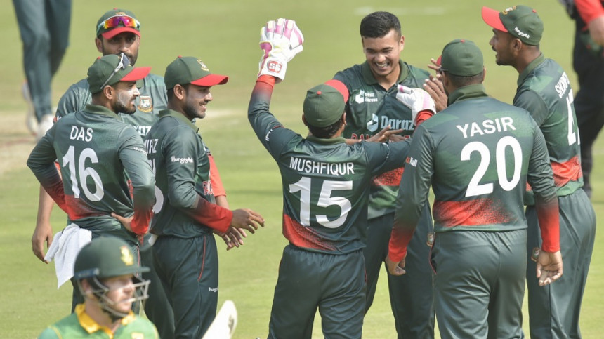 ওয়ানডে র‌্যাঙ্কিংয়ে পাকিস্তানকে টপকে ছয়ে বাংলাদেশ