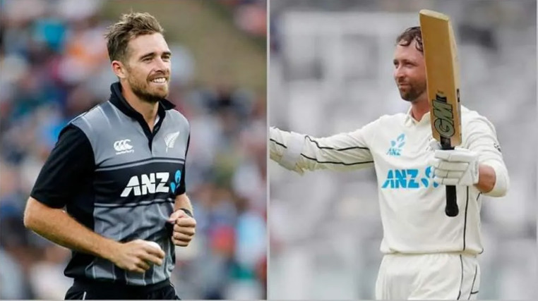 প্রথমবারের মতো রেকর্ড গড়লেন সাউদি, টেস্টের সেরা কনওয়ে