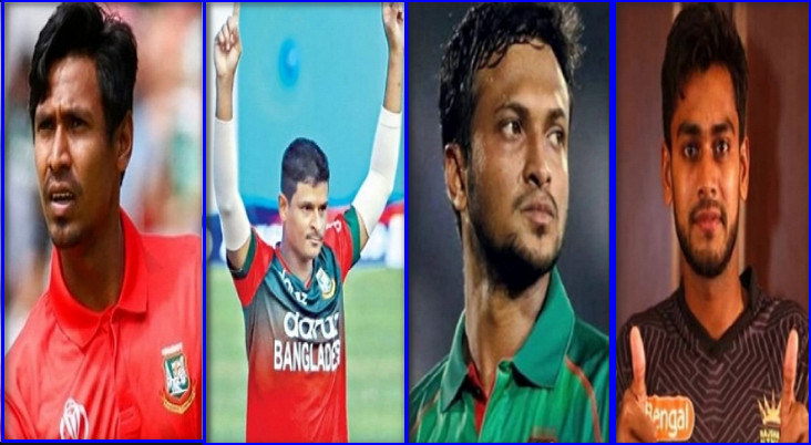 সাকিব ও মুস্তাফিজের কপাল পুড়লেও দারুন সুখবর পেলো নাসুম ও মিরাজ