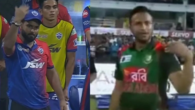 আইপিএলে নিদাহাস ট্রফির সাকিব আল হাসান হয়ে গেলেন দিল্লির রিশাব পান্ত