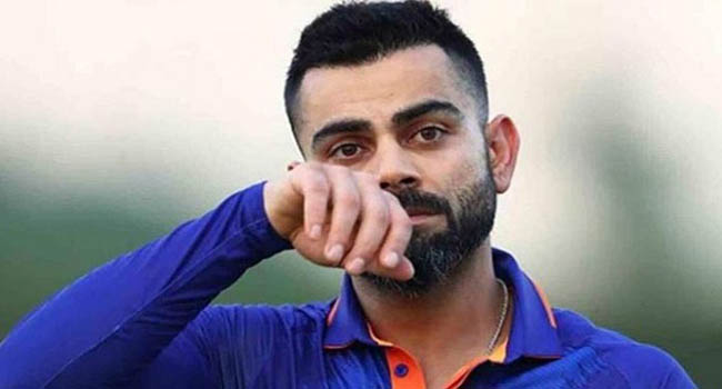ক্যারিয়ারের সবচেয়ে বড় দু:সংবাদ পেলো কোহলি