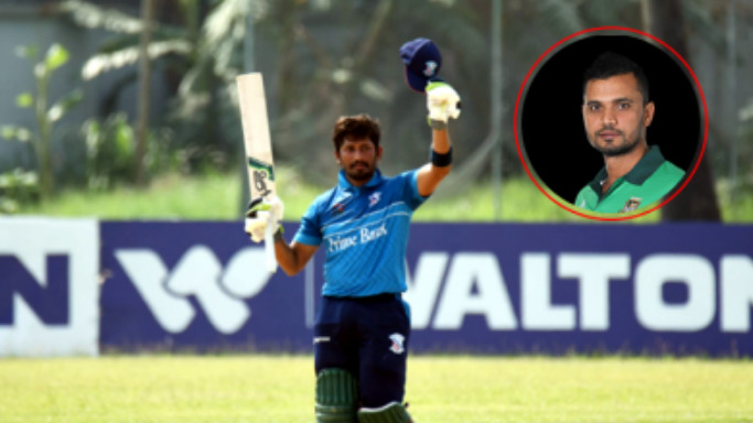 ১১৪২ রান করা বিজয়ের জাতীয় দলে খেলা নিয়ে প্রশ্নের সরাসরি উত্তর দিলেন মাশরাফি