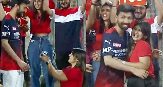 ব্যাঙ্গালুরু-চেন্নাই ম্যাচে নজর কাড়লো গ্যালারির সুন্দর এক মুহূর্ত