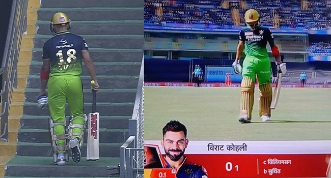 আবারও প্রথম বলেই আউট কোহলি