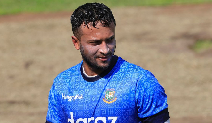 মনে প্রাণে চাইলেও খেলা হবে না সাকিবের