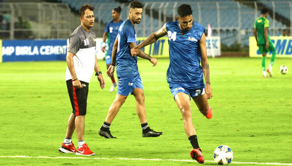 গোল, গোল, গোল, মালদ্বীপের ক্লাবের বিপক্ষে প্রথমার্ধে এগিয়ে বসুন্ধরা কিংস