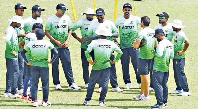 ইনজুরিকে পাত্তা না দিয়ে অনুশীলনে টাইগার ক্রিকেটার