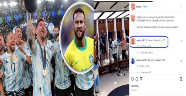 আর্জেন্টিনা কি বিশ্বকাপ জিতে গেছে,নেইমার