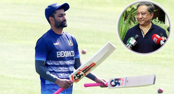 বিসিবি প্রধানের মন্তব্যে তামিমের জবাব