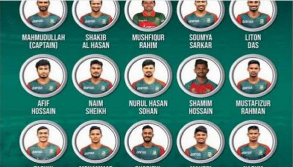 টি-২০ বিশ্বকাপ ২০২২ এর জন্য সম্ভাব্য স্কোয়াড ঘোষণা করেছে বাংলাদেশ