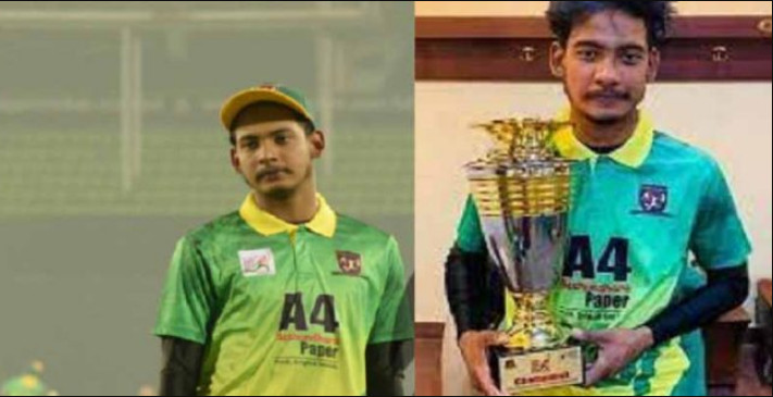 ৬,৬,৬,৬ ছক্কা ঝড়ে ৬০ বলে ১২৯ রান করে রেকর্ড গড়েছে তরুণ এই টাইগার ব্যাটসম্যান