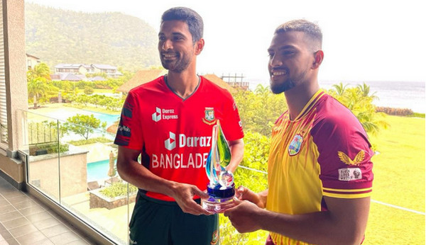 নির্ধারিত সময় শুরু হয়নি বাংলাদেশ উইন্ডিজের ম্যাচ, নতুন সময়ে শুরু হচ্ছে প্রথম টি-২০