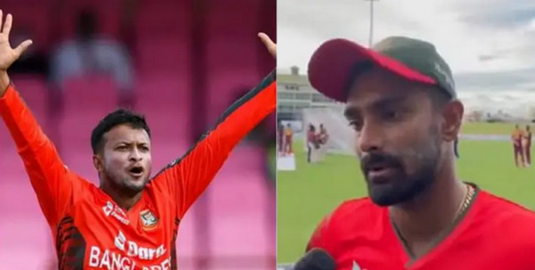 অধিনায়ক রিয়াদ নয়, সাকিবকে আবারও বোলিংয়ে না দেওয়ার বিশেষ কারণ জানালেন লিটন
