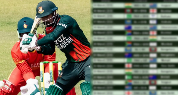 টি-২০ বিশ্বকাপের চূড়ান্ত সময় সূচি ঘোষণা, দেখে নিন বাংলাদেশের প্রতিপক্ষ যারা