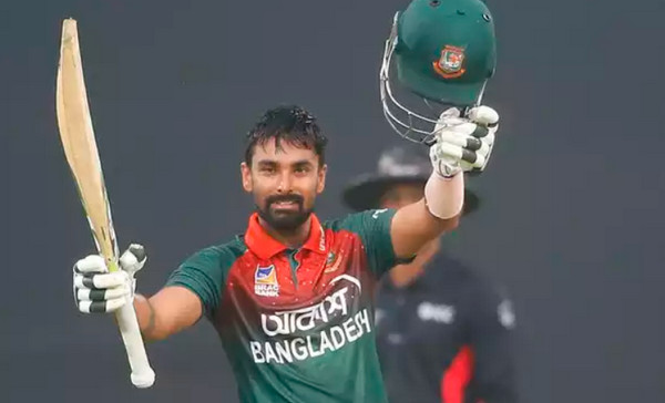 হঠাৎ আইসিসি থেকে বিশাল সুখবর পেলেন লিটন দাস