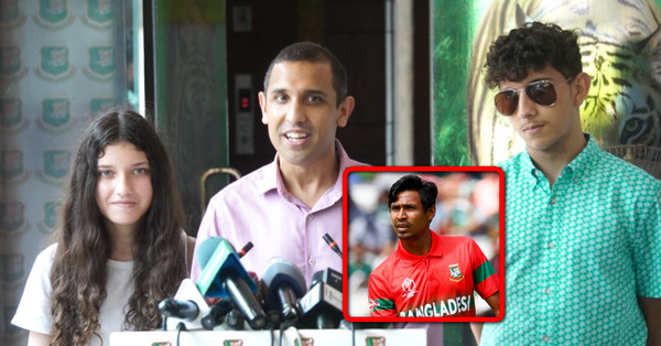 হঠাৎ মুস্তাফিজের জন্য ঢাকায় ছেলে-মেয়ে সহ ব্রিটিশ হাই কমিশনার