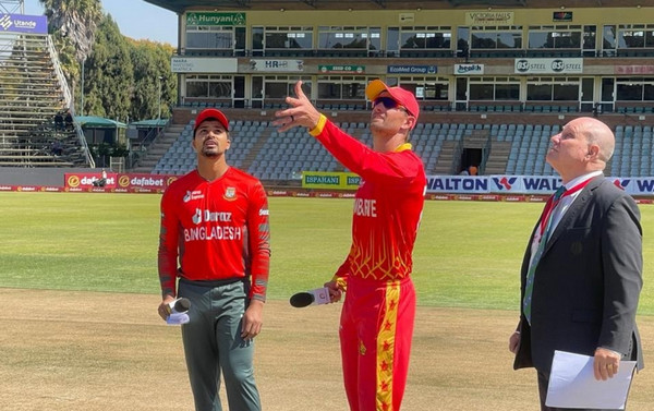 এই মাত্র শেষ হল বাংলাদেশ-জিম্বাবুয়ে টি-২০ ম্যাচের টস, জেনে নিন ফলাফল