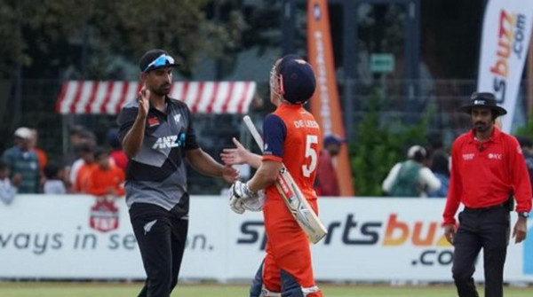 অবিশ্বাস্য ভাবে শেষ হল নিউজিল্যান্ড-নেদারল্যান্ডসের প্রথম টি-২০, জেনে নিন ফলাফল