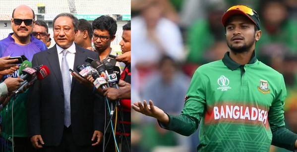 সাকিবের ব্যাপারে কঠিন সিদ্ধান্ত নিয়ে ফেলেছে বিসিবি, শর্ত না মানলে ছাড়তে হবে বিসিবি