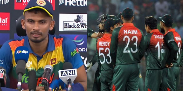 মাঠে নামার আগে বাংলাদেশকে ছোট করে যা বললেন শ্রীলঙ্কার অধিনায়ক
