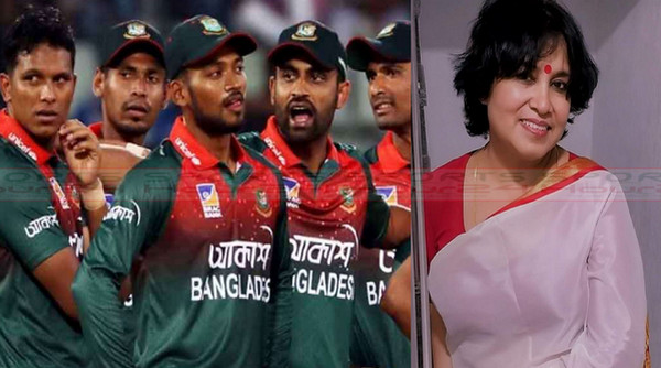 এমন দুর্দিনে বাংলাদেশ দলকে চরম অপমান করলেন তসলিমা নাসরিন
