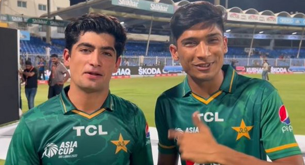 শেষ ওভারে ১১ রান করার আগে ব্যাট হাতে যা বলেছিল  নাসিম শাহ
