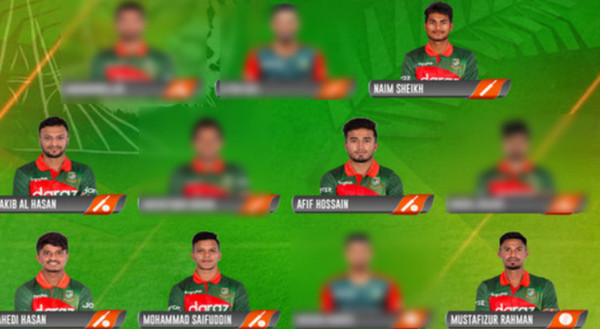 ৬ পরিবর্তন নিয়ে টি-২০ বিশ্বকাপের জন্য দল ঘোষণা করলো বিসিবি