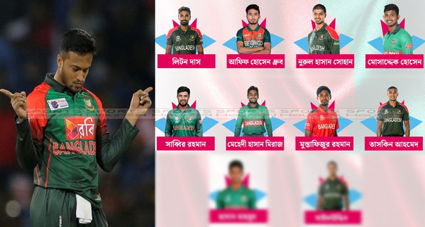 ৩ পরিবর্তন নিয়ে আরব আমিরাতের বিপক্ষে বাংলাদেশের সেরা একাদশ